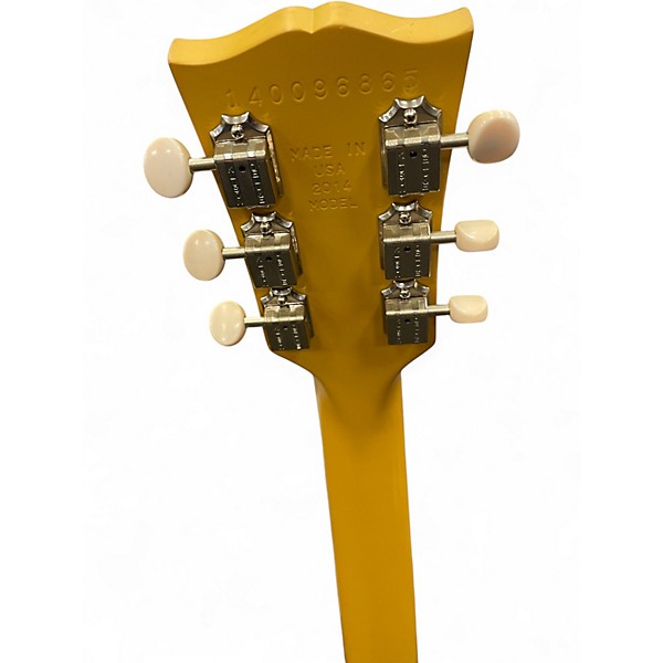 Used 2014 Gibson Les Paul Melody Maker TV Yellow Solid Body Electric Guitar
