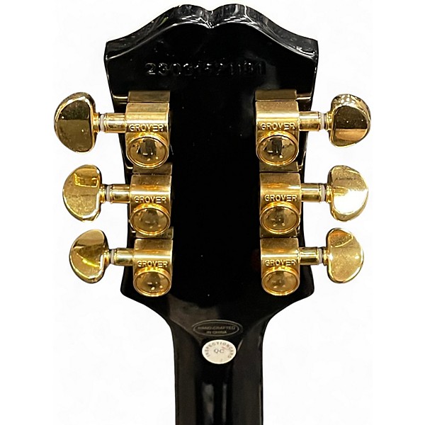 Used Epiphone Les Paul Custom Blackback Pro Alpine White Solid Body Electric Guitar