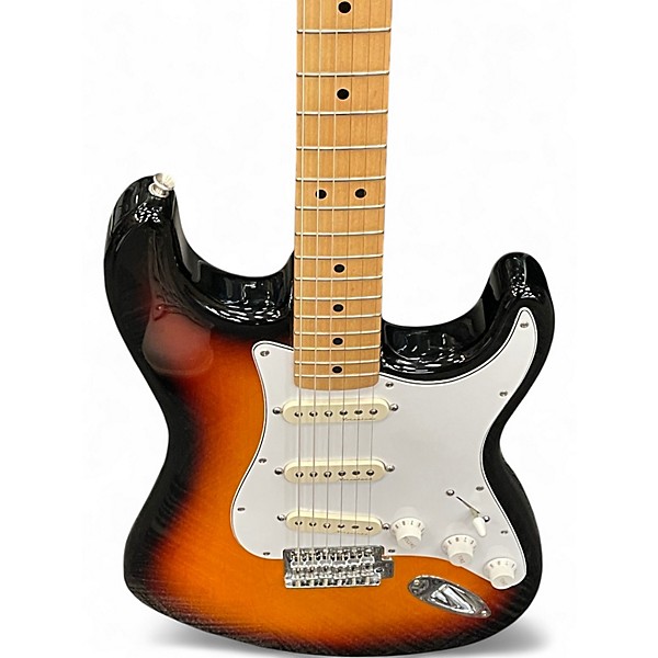 Used Fender Standard Stratocaster 2 Color Sunburst Solid Body Electric Guitar