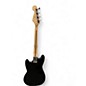 Used Squier Bronco Black Electric Bass Guitar