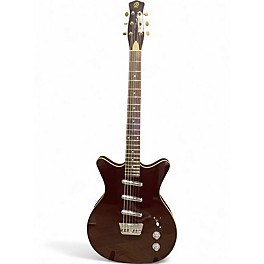 Used Danelectro '59 Triple Divine Burgundy Solid Body Electric Guitar