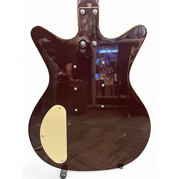 Used Danelectro '59 Triple Divine Burgundy Solid Body Electric Guitar