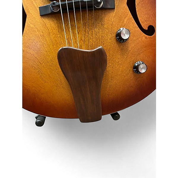 Used Godin 5th Avenue Kingpin II Cognac Burst Hollow Body Electric Guitar