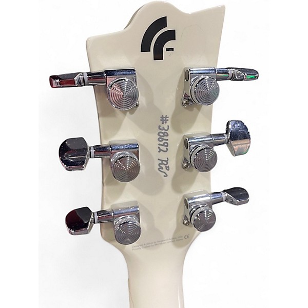 Used Reverend Robin Finck Signature Ice White Solid Body Electric Guitar