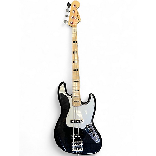 Used 2022 Fender Geddy Lee Signature Jazz Bass Black Electric Bass Guitar