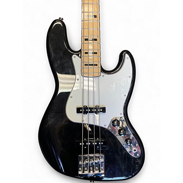 Used 2022 Fender Geddy Lee Signature Jazz Bass Black Electric Bass Guitar