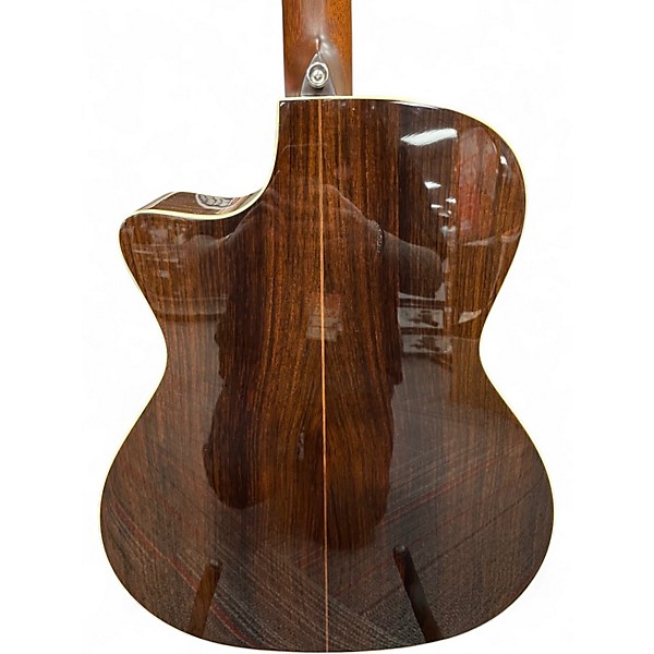 Used Alvarez MG75CE Grand Auditorium Natural Acoustic Electric Guitar