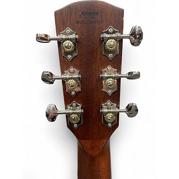 Used Alvarez MG75CE Grand Auditorium Natural Acoustic Electric Guitar