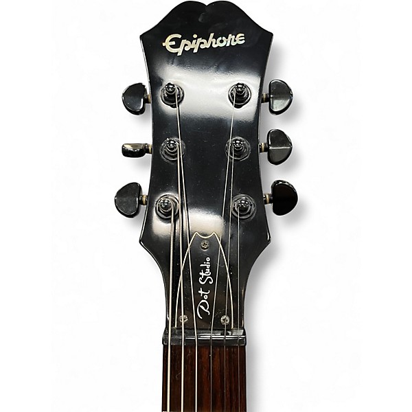 Used Epiphone DOT STUDIO BK Black Hollow Body Electric Guitar