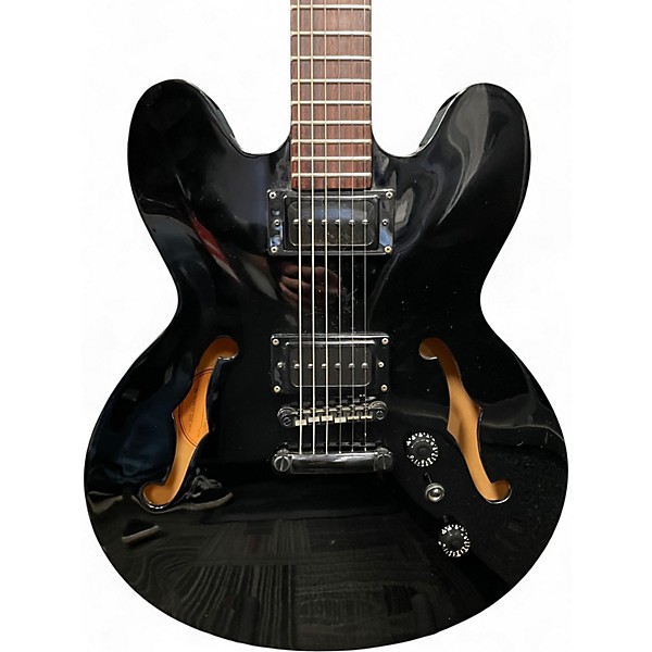 Used Epiphone DOT STUDIO BK Black Hollow Body Electric Guitar