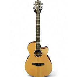 Used Ibanez aeg200 Natural Acoustic Electric Guitar