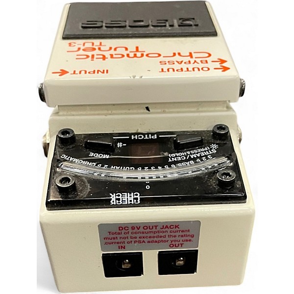 Used BOSS TU3 Tuner Pedal