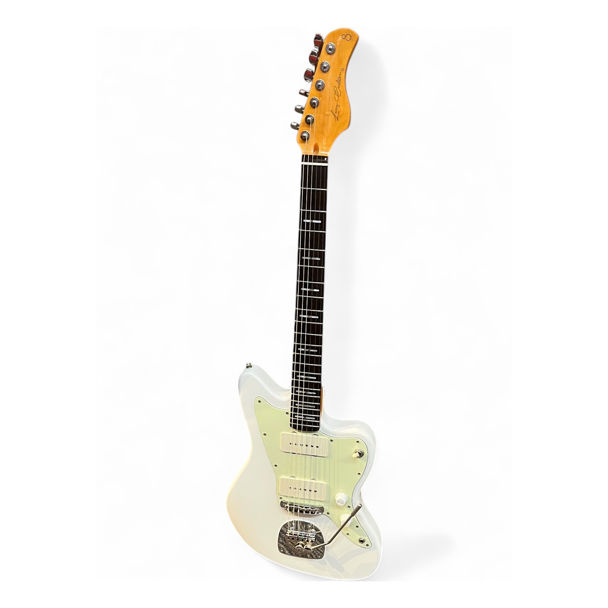 Used Sire Larry Carlton J5 Alpine White Solid Body Electric Guitar