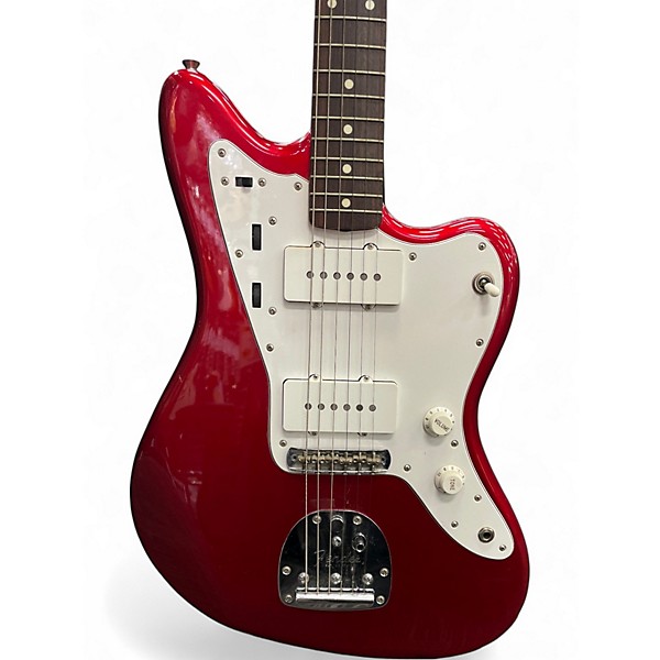 Used Fender Japanese Limited Edition Jazzmaster Candy Apple Red Solid Body Electric Guitar