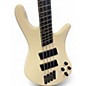 Used Spector  NS Dimension HP 4 4-String Multi-Scale Olympic White Electric Bass Guitar