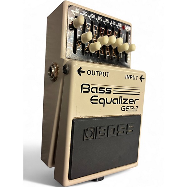 Used BOSS GEB7 7 Band Bass Equalizer Bass Effect Pedal