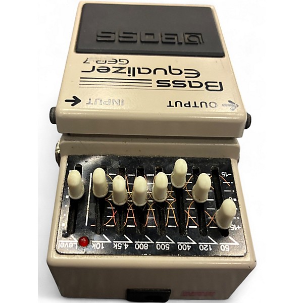Used BOSS GEB7 7 Band Bass Equalizer Bass Effect Pedal