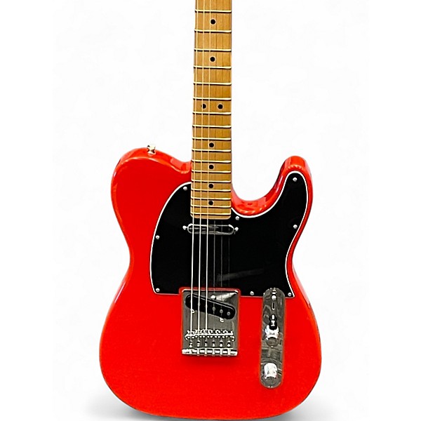 Used Fender Player 2 Telecaster coral red Solid Body Electric Guitar
