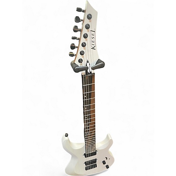 Used Kiesel ARIES White Solid Body Electric Guitar