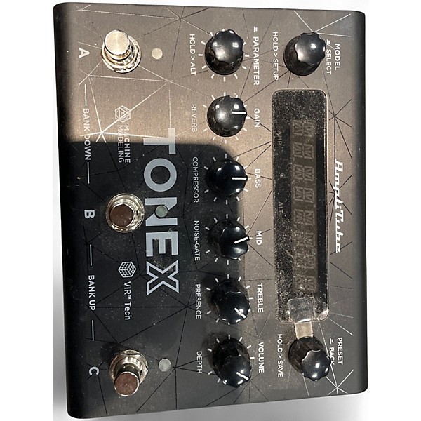 Used IK Multimedia Amplitube Tone X Effect Processor