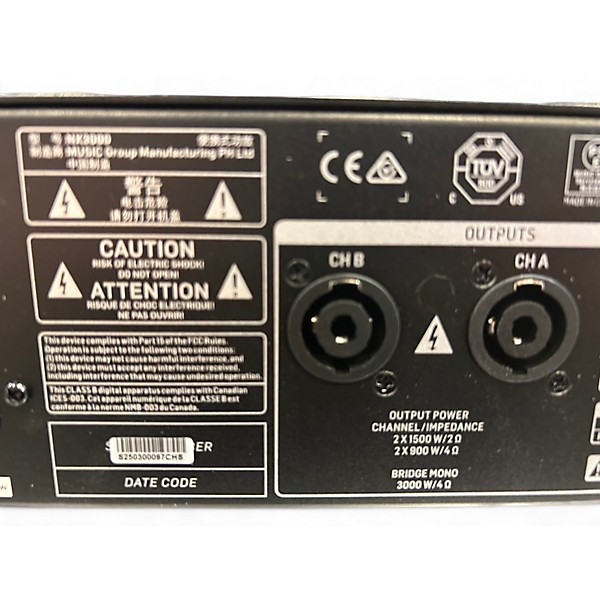 Used Behringer NX3000 Audio Converter