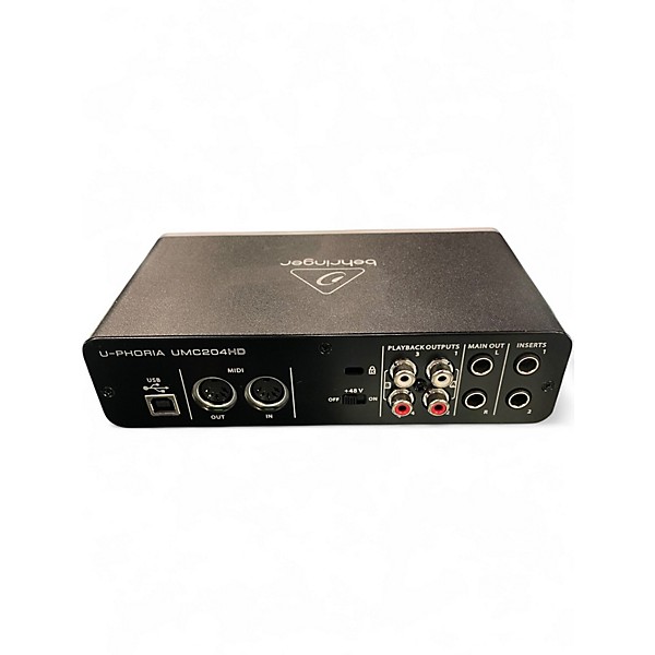 Used Behringer UMC204HD Audio Interface