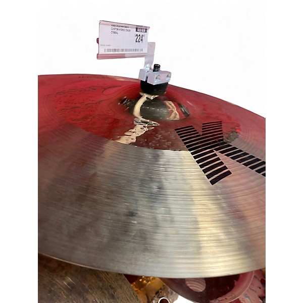 Used Zildjian 19in K Custom Hybrid Crash Cymbal