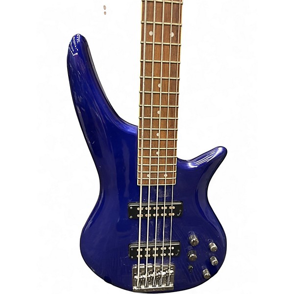 Used Jackson JS3V Concert 5 String INDIGO Electric Bass Guitar
