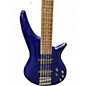 Used Jackson JS3V Concert 5 String INDIGO Electric Bass Guitar