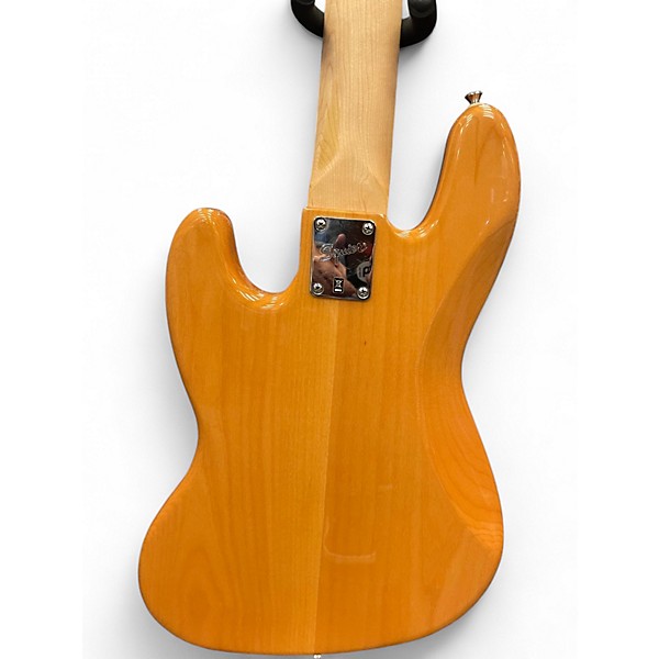 Used Squier Vintage Modified Jazz Bass V Natural Electric Bass Guitar