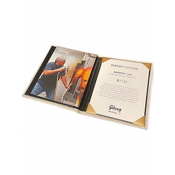 Used 2022 Gibson MURPHY PAINTED WILDWOOD SPEC 58 LES PAUL STANDARD HONEY BURST Solid Body Electric Guitar