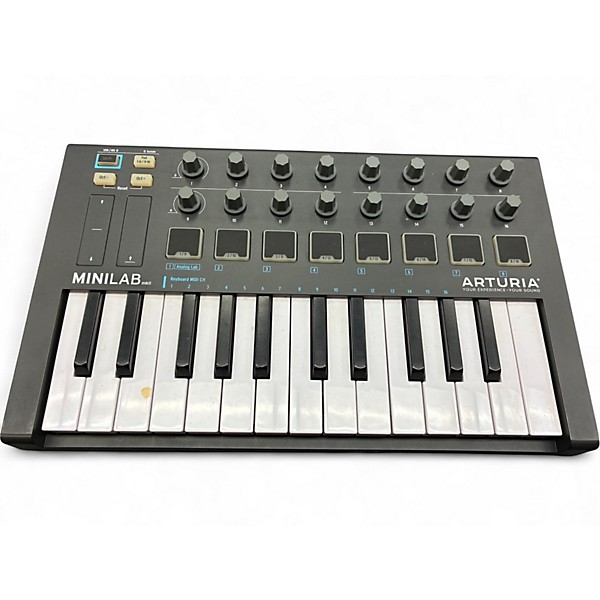 Used Arturia Minilab MKII MIDI Controller