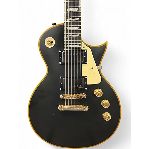 Used ESP LTD DELUXE EC-100 Black Solid Body Electric Guitar