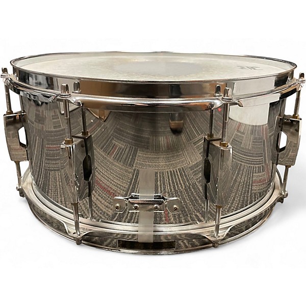 Used Pearl 6.5X14 SNARE STEEL Drum