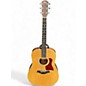 Used Taylor 210E Natural Acoustic Electric Guitar thumbnail