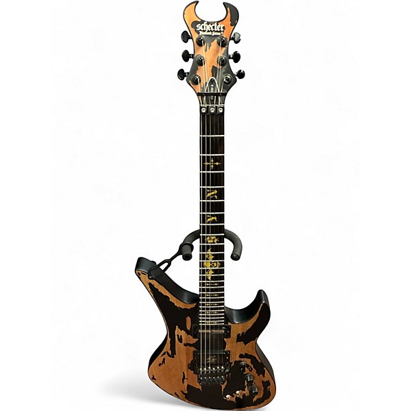 Used Schecter Guitar Research Synyster Gates Signature Custom S Relic Solid Body Electric Guitar