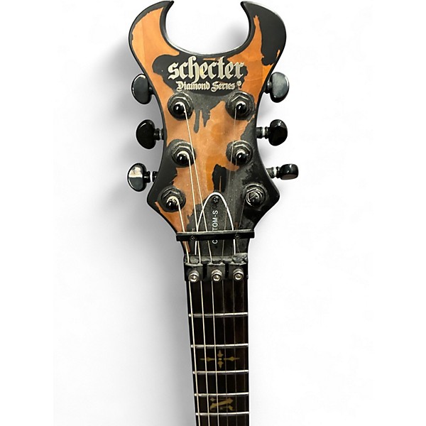 Used Schecter Guitar Research Synyster Gates Signature Custom S Relic Solid Body Electric Guitar
