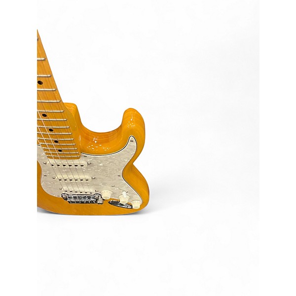 Used G&L legacy semi hollow Vintage Yellow Hollow Body Electric Guitar