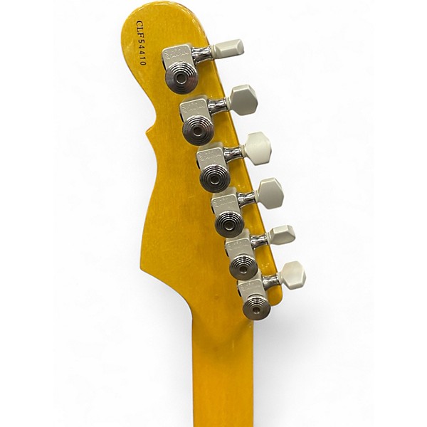 Used G&L legacy semi hollow Vintage Yellow Hollow Body Electric Guitar