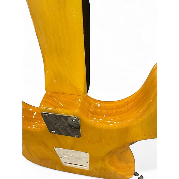 Used G&L legacy semi hollow Vintage Yellow Hollow Body Electric Guitar