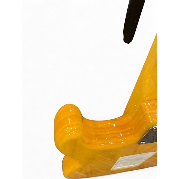 Used G&L legacy semi hollow Vintage Yellow Hollow Body Electric Guitar