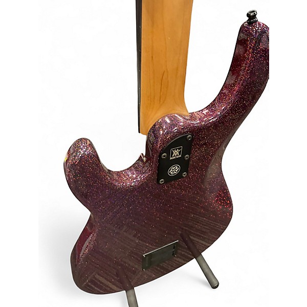 Used Ernie Ball Music Man dark ray dark rainbow Electric Bass Guitar