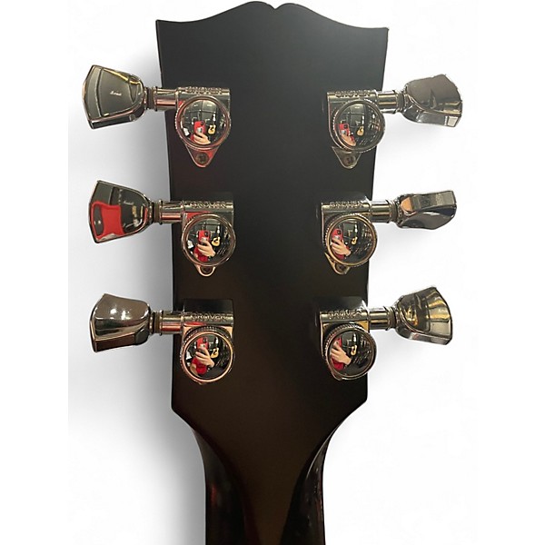 Used Gibson Les Paul Classic Ebony Solid Body Electric Guitar