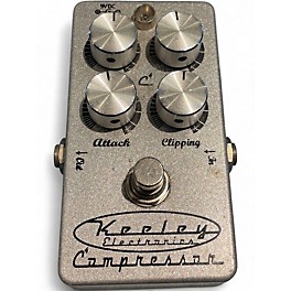 Used Keeley 4 Knob Compressor Effect Pedal