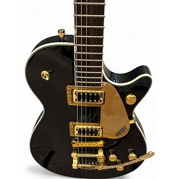 Used Gretsch Guitars G5237TG Black and Gold Solid Body Electric Guitar