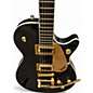 Used Gretsch Guitars G5237TG Black and Gold Solid Body Electric Guitar