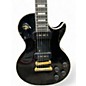 Used Epiphone Les Paul Custom Black Solid Body Electric Guitar