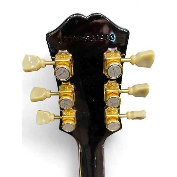 Used Epiphone Les Paul Custom Black Solid Body Electric Guitar