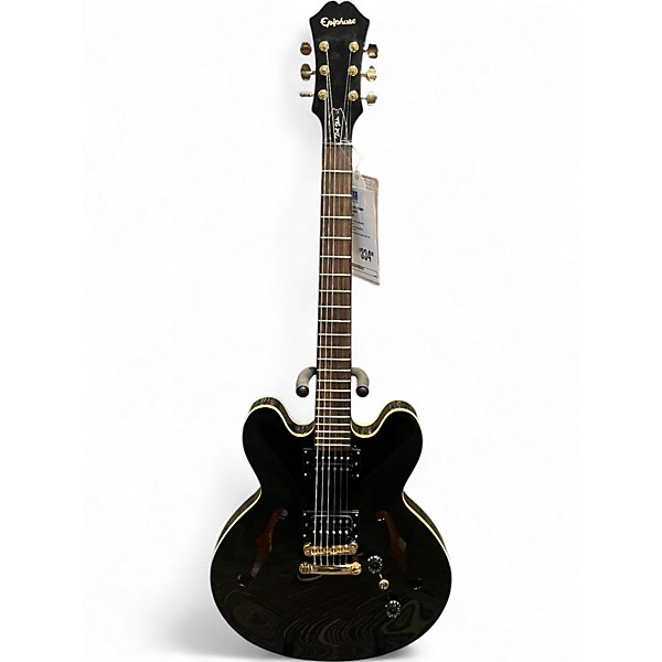 Used Epiphone Dot Studio Black Hollow Body Electric Guitar