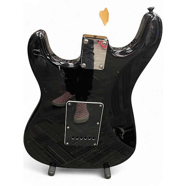 Used Fender Standard Stratocaster BLACK Solid Body Electric Guitar